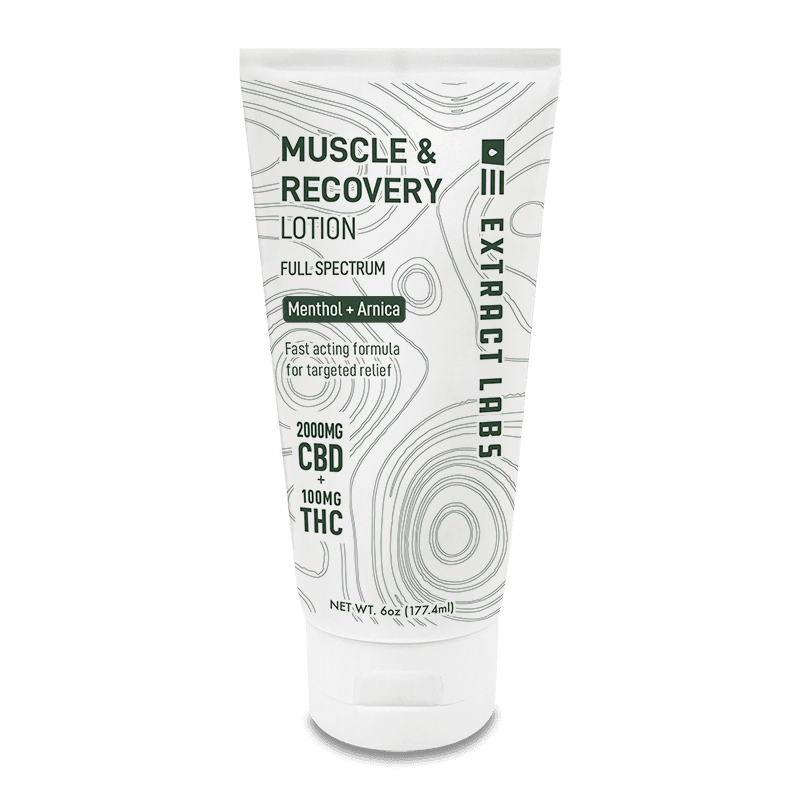 Extract Labs Muscle & Recovery Lotion