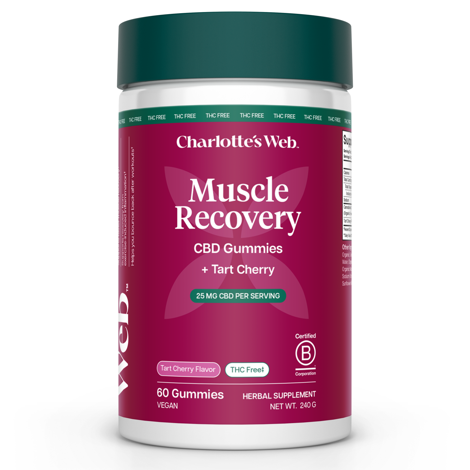 Charlotte's Web Muscle Recovery CBD Gummies