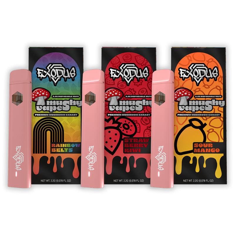 Exodus Mushy Vapes Bundle