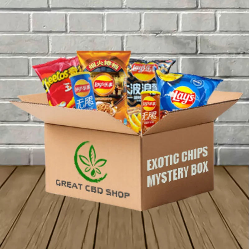 Great CBD Shop Exotic Snacks Mystery Box–Chips Edition