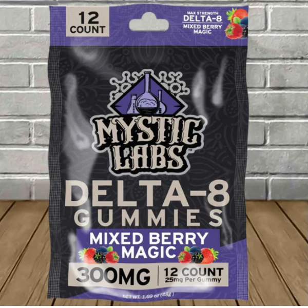 Mystic Labs Delta 8 THC Gummies 300mg