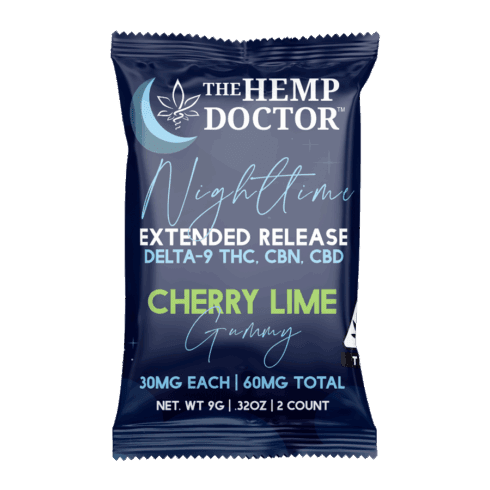 The Hemp Doctor 30mg D9|CBD|CBN Extended-Release Nighttime Gummies