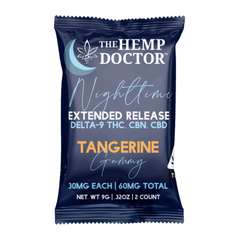 The Hemp Doctor 30mg D9|CBD|CBN Extended-Release Nighttime Gummies
