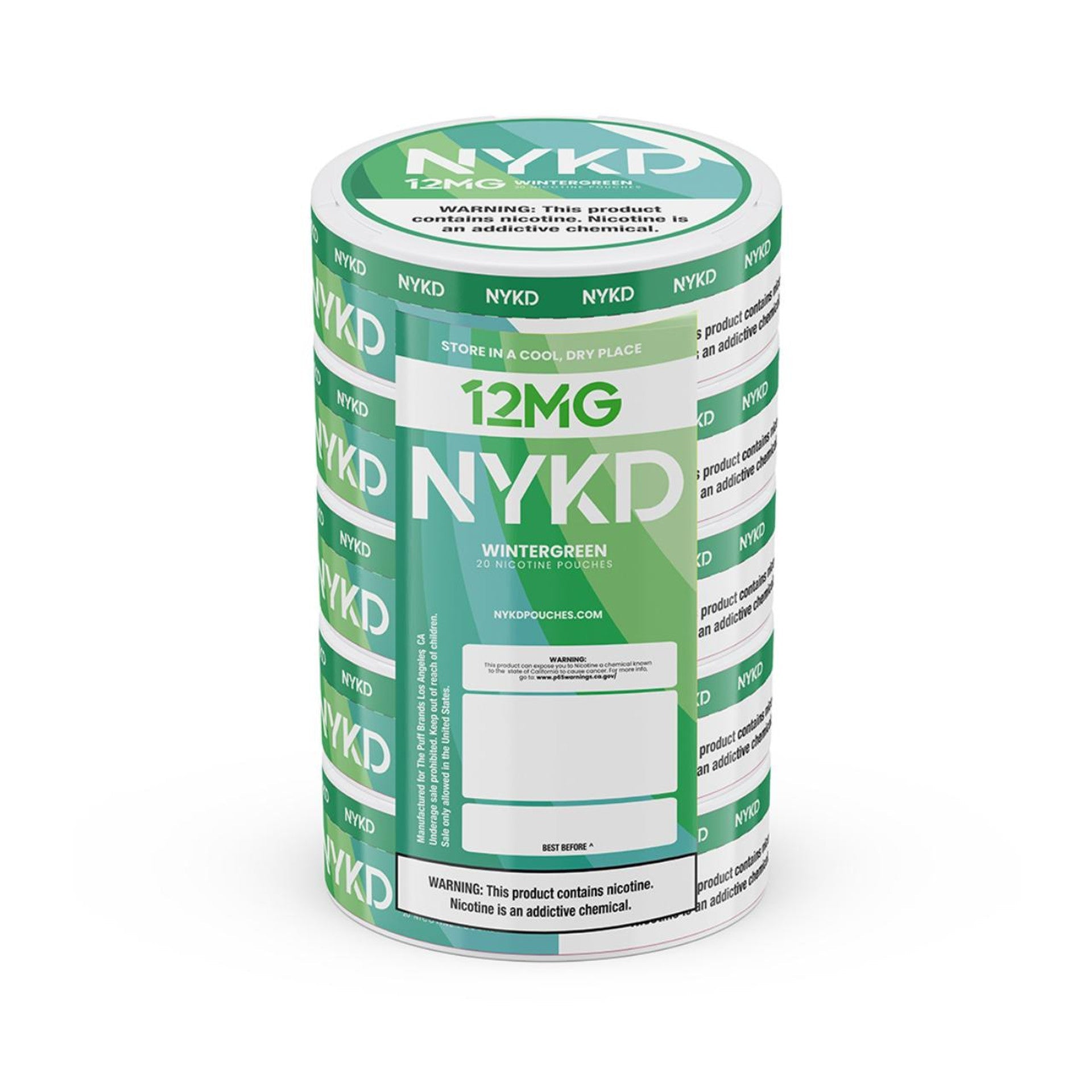 NYKD Nicotine Pouches (Pack of 5)