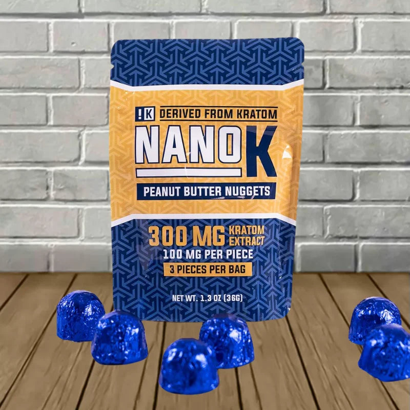 Nano K Kratom Extract Peanut Butter Nuggets Best Price