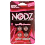 Nodz 800mg Botanical Blend Tablets 4pk