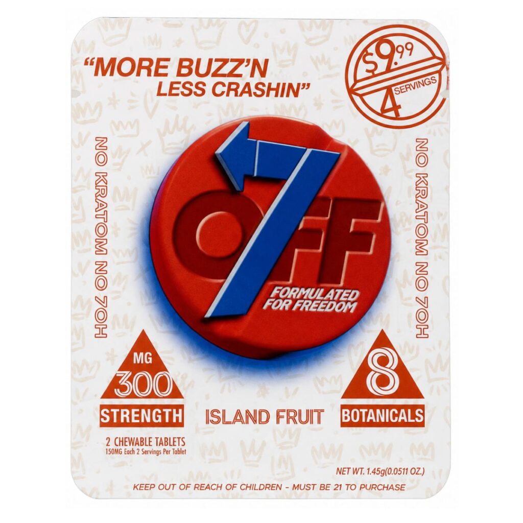 OFF7 300mg Botanical Blend Tablets 2pk