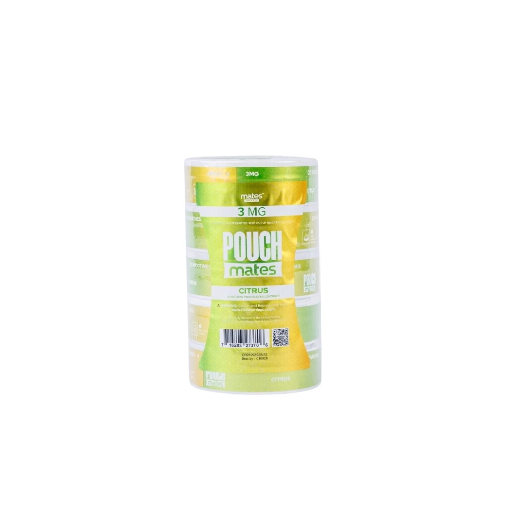 PouchMates (DSPLY 5pc)(Nic Pouch)(20ct Can)