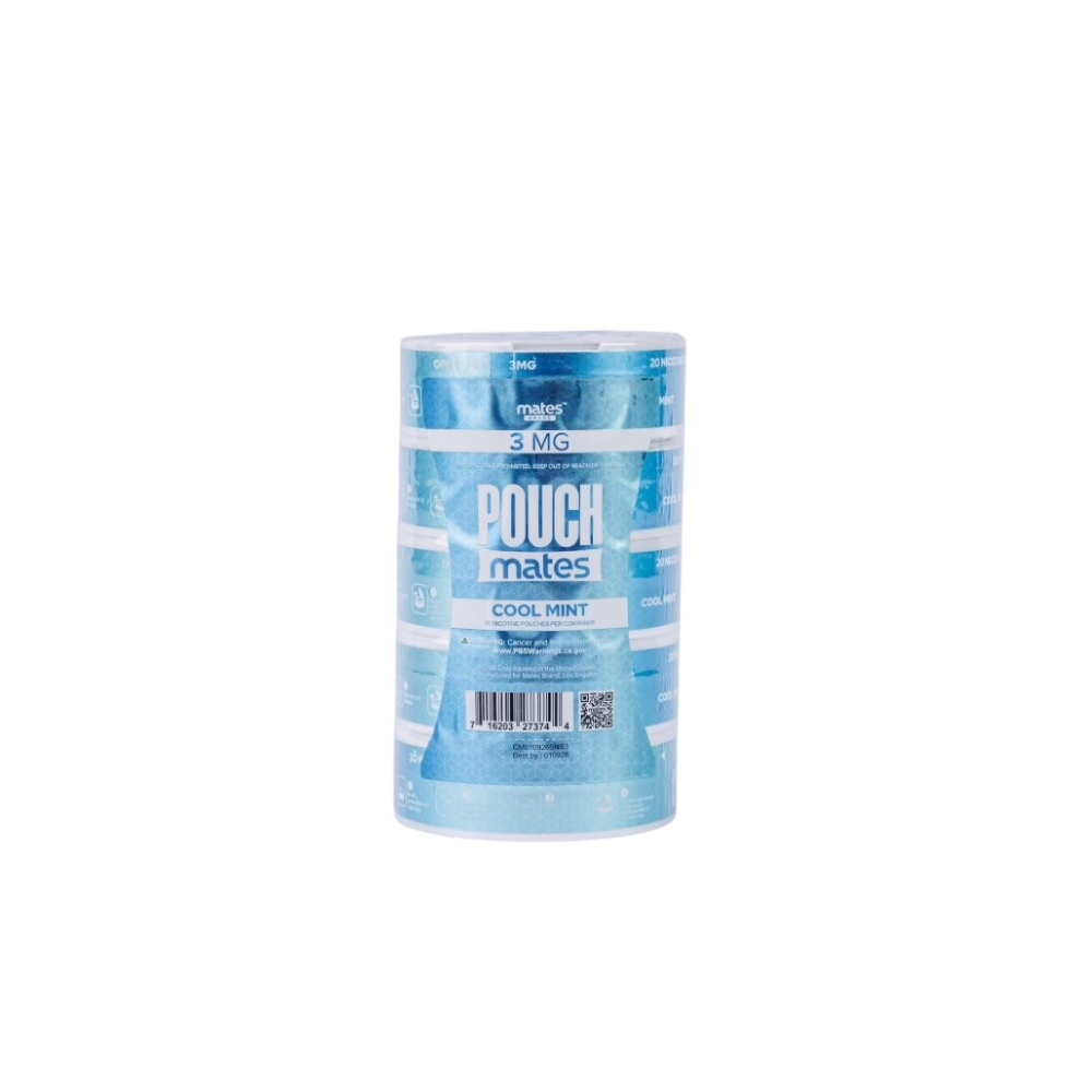 PouchMates (DSPLY 5pc)(Nic Pouch)(20ct Can)