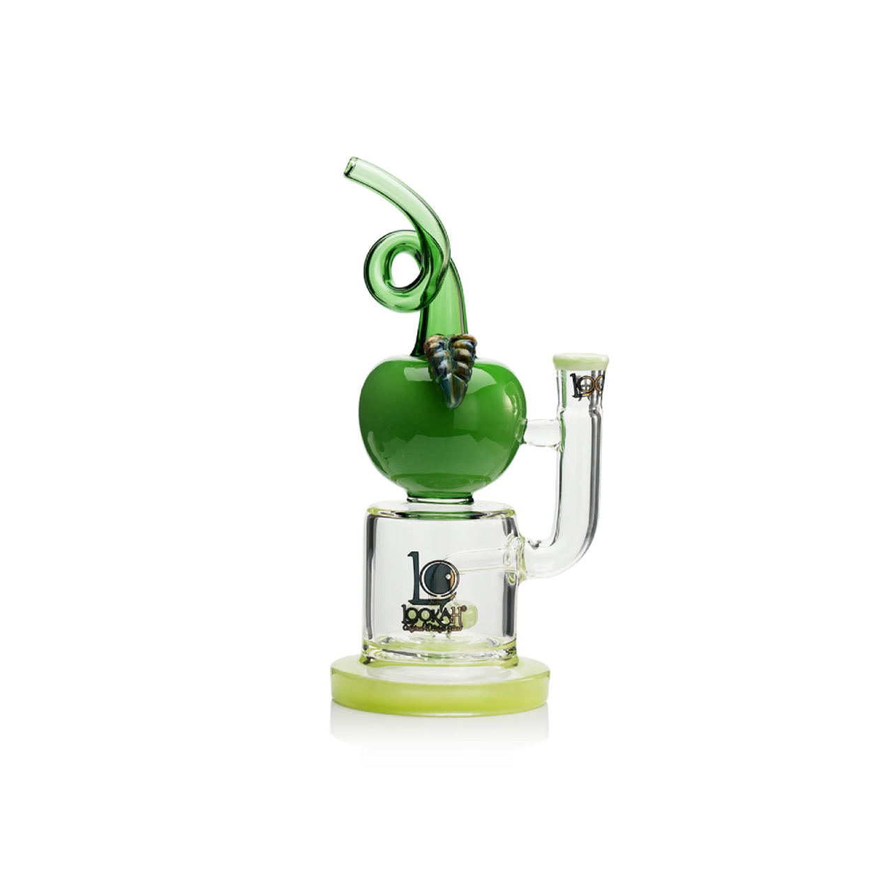 Lookah 9” Cute Apple Percolator Dab Rig (WPC1222YL)