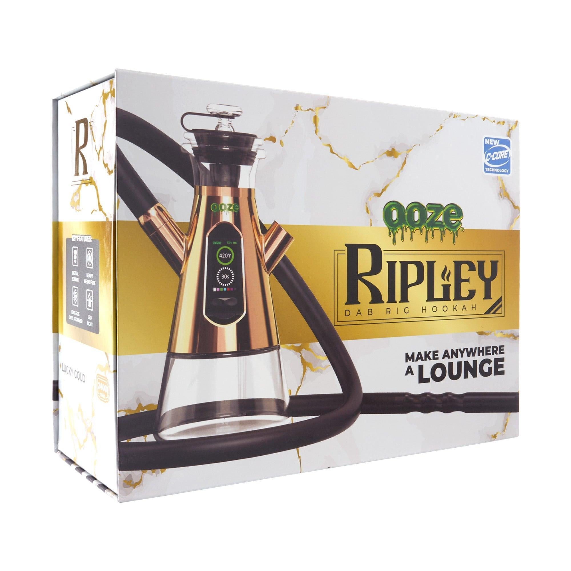 Ooze Ripley Dab Rig Hookah 2400mAh C-Core