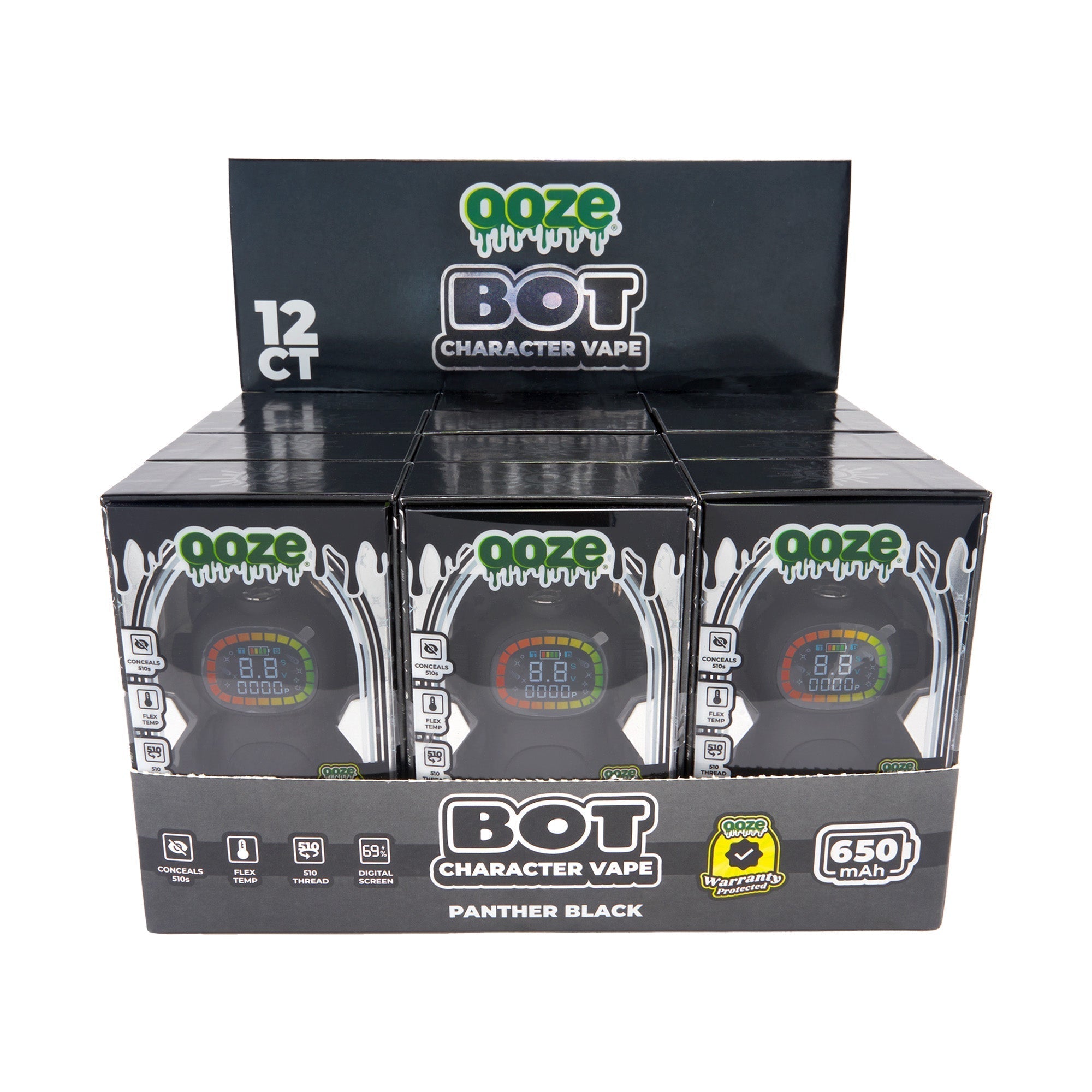 Ooze Bot 650mAh Character Vape Battery
