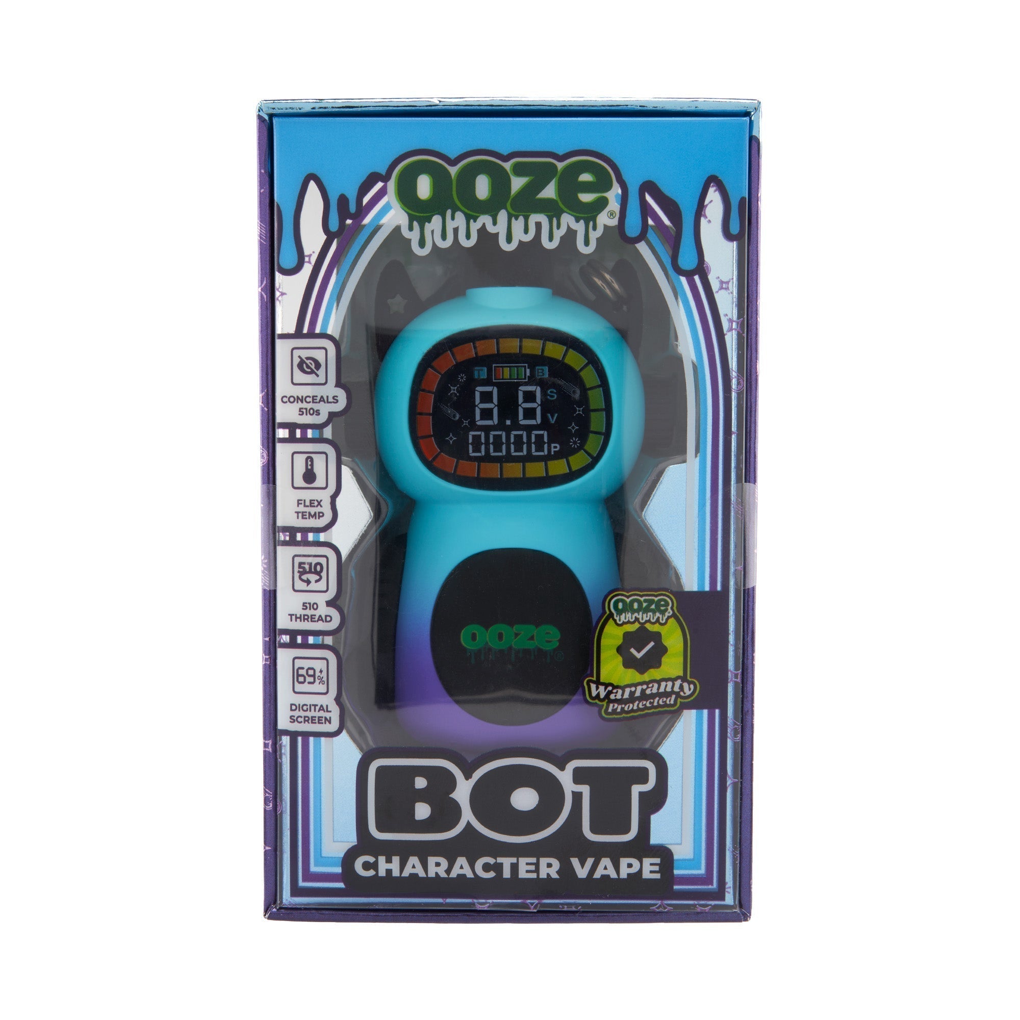 Ooze Bot 650mAh Character Vape Battery