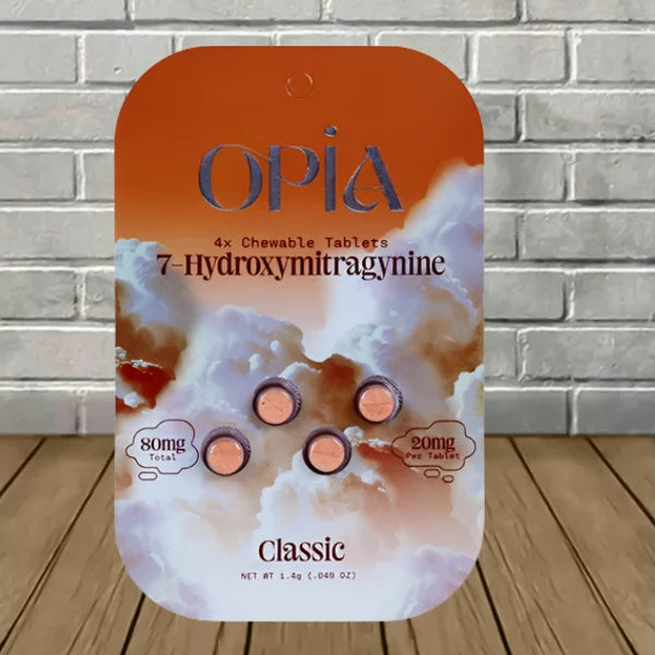 OPiA 7-Hydroxymitragynine Chewable Tablets 4ct Best Price