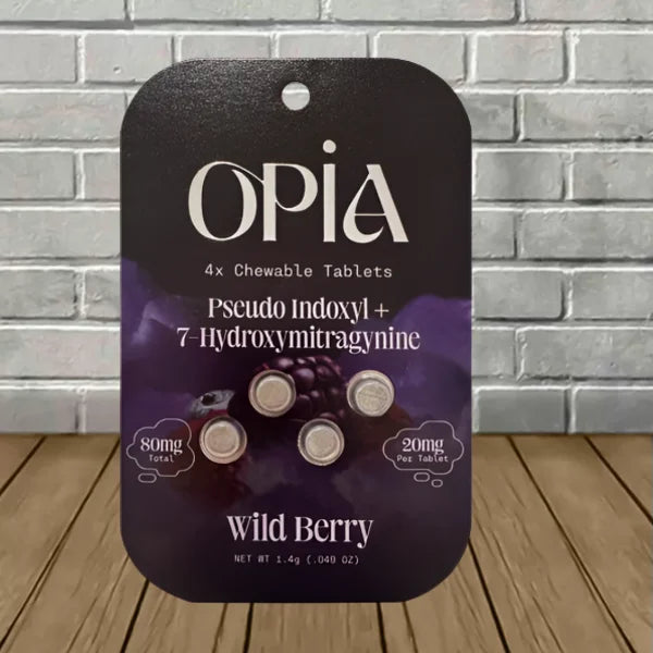 OPiA Pseudoindoxyl + 7-Hydroxymitragynine Chewable Tablets 4ct Best Price