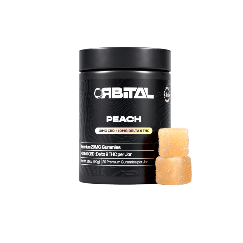 Galaxy Treats PeachCBD + Delta 9 Gummies Best Price