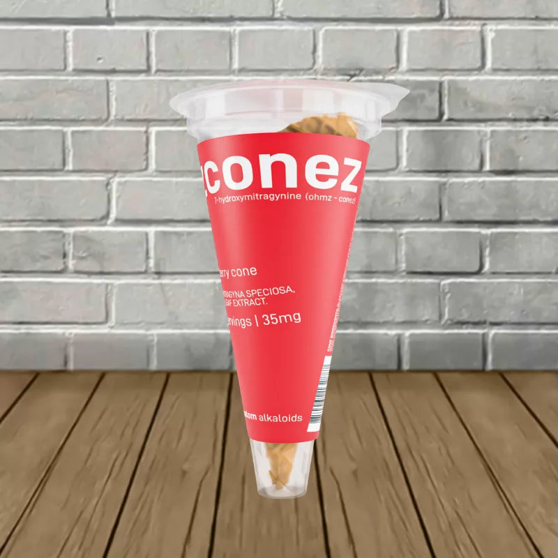 Ohmz Conez 7-Hydroxymitragynine Strawberry Cone 35mg Best Price