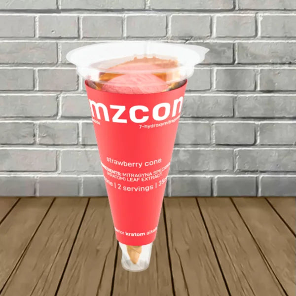 Ohmz Conez 7-Hydroxymitragynine Strawberry Cone Full Case 12ct Best Price