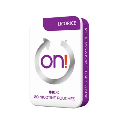 On! Licorice 3 mg Mini All White Best Price