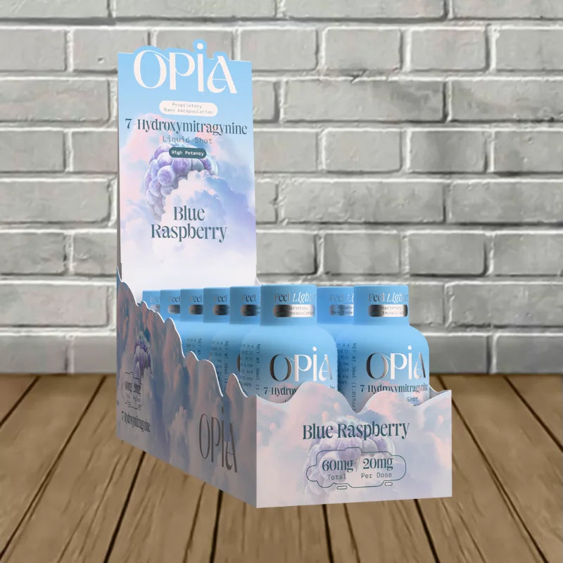 OPiA 7-Hydroxymitragynine High Potency Liquid Extract Shot 60mg Full Case 12ct