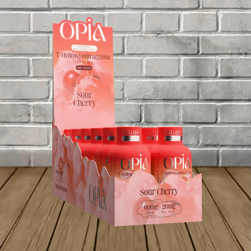 OPiA 7-Hydroxymitragynine High Potency Liquid Extract Shot 60mg Full Case 12ct