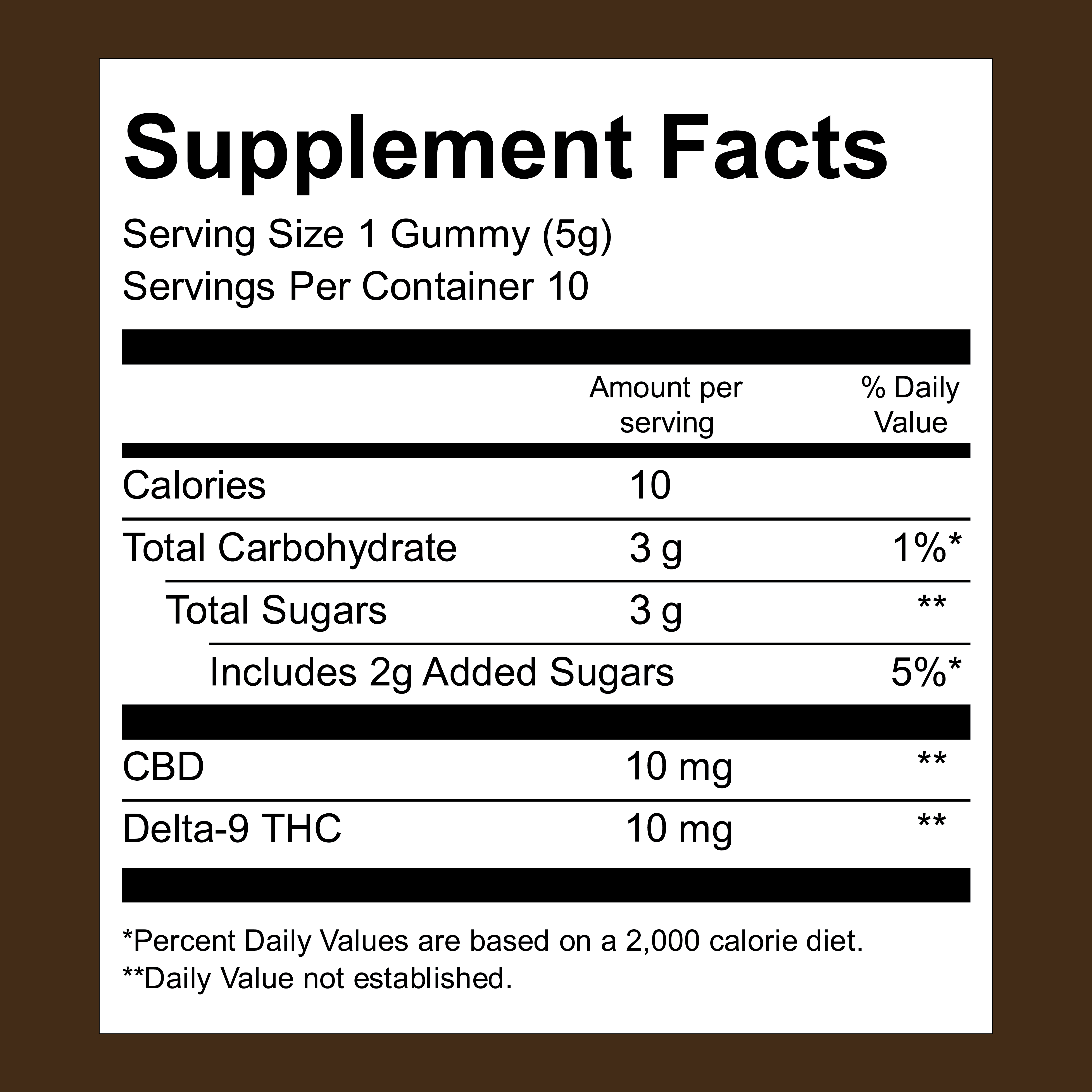 Cycling Frog Orange Ginger Gummies, 10mg THC + 10mg CBD