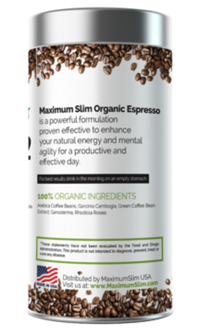 Maximum Slim Organic Espresso Best Price