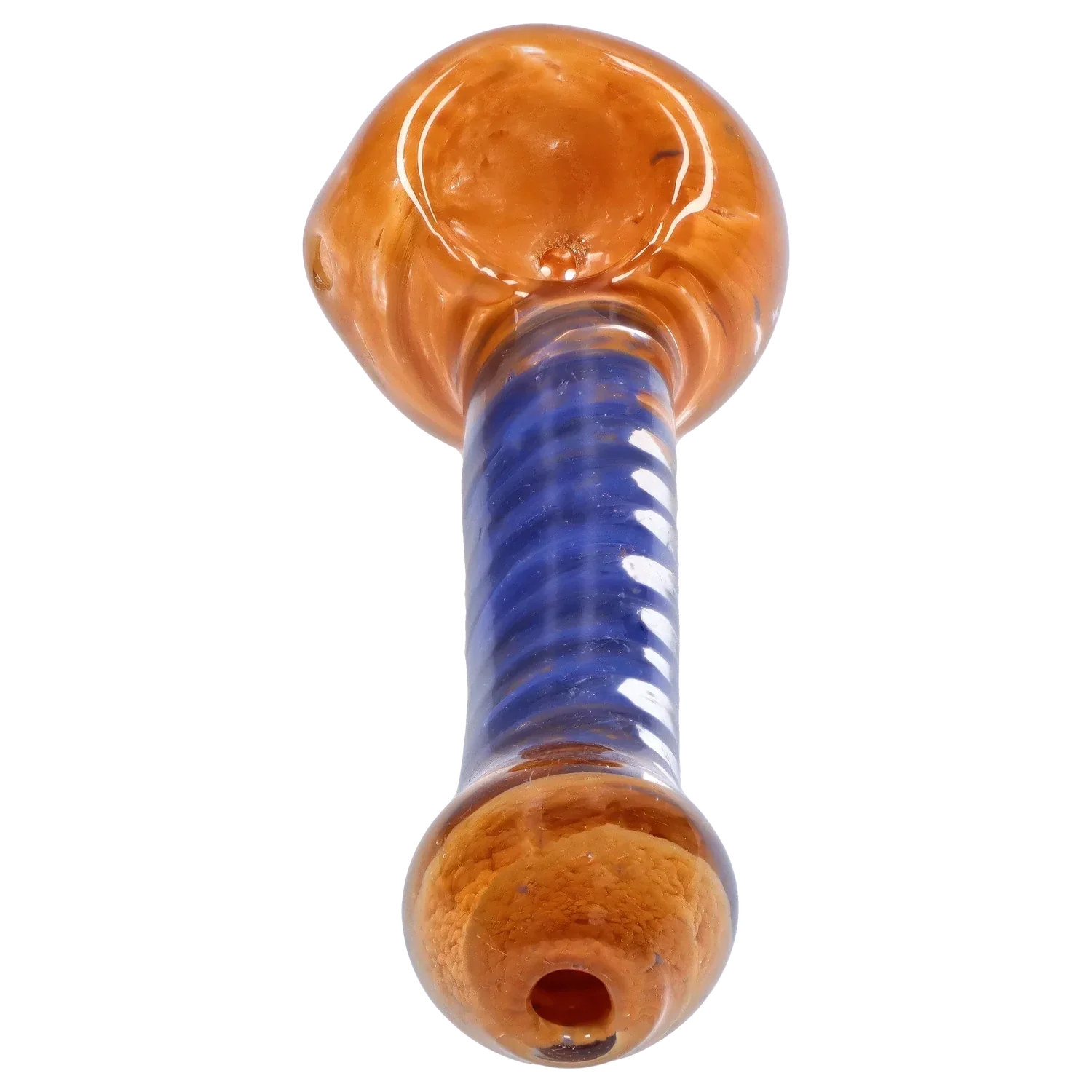 DankStop Frit Spiral Spoon Pipe - 4.5 in.