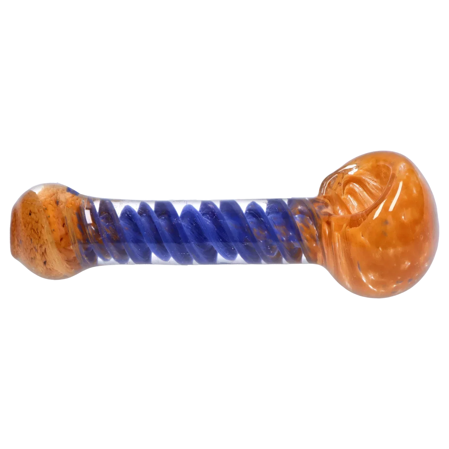 DankStop Frit Spiral Spoon Pipe - 4.5 in.