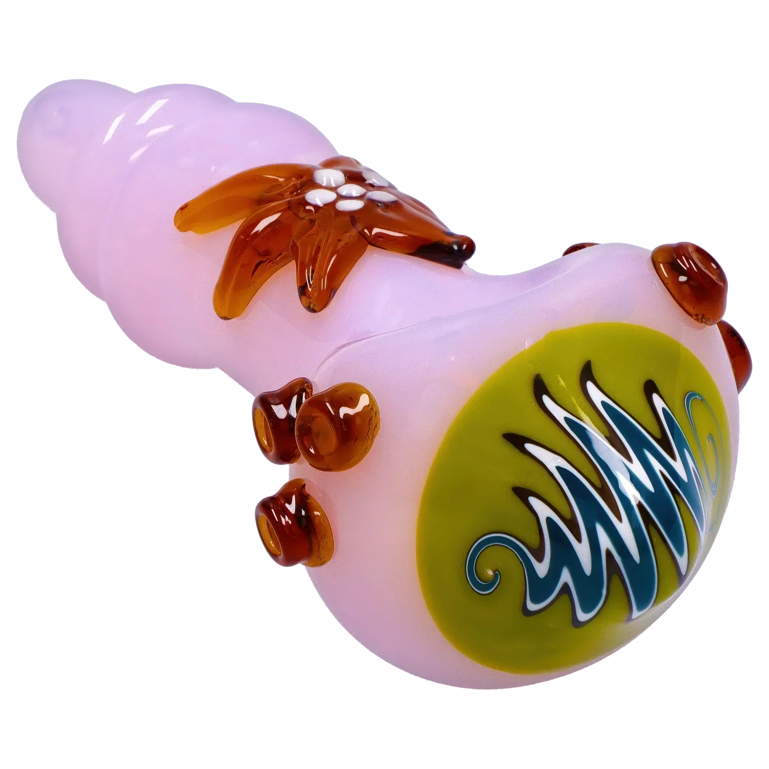 DankStop Star Reversal Spoon Pipe - 4.5 in.