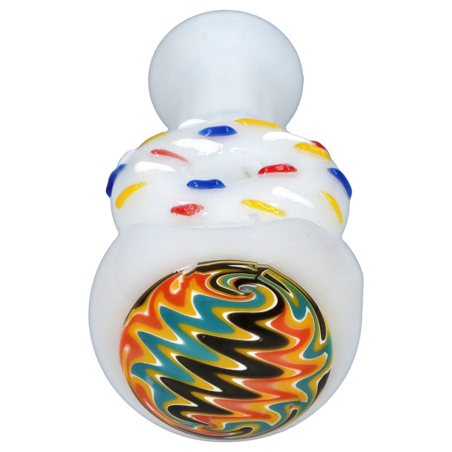 DankStop Donut Reversal Spoon Pipe - 4.5 in.