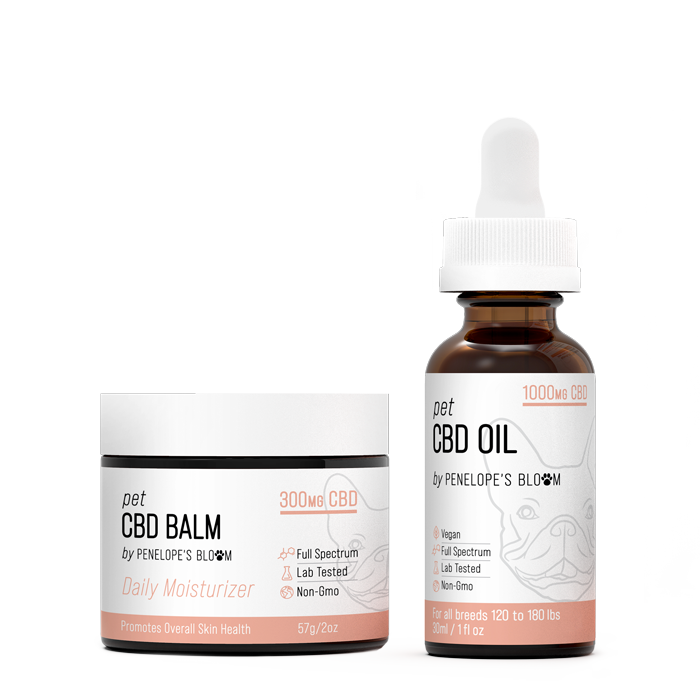 Penelope's Bloom CBD Oil and Soothing Balm Bundle