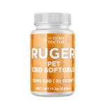 The Hemp Doctor Pet CBD Softgel Capsules 25mg | RUGER
