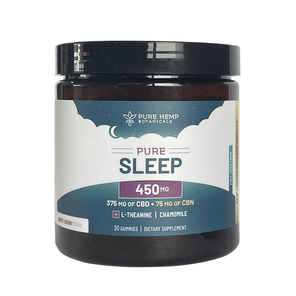 Pure Hemp Botanicals 450mg Pure Sleep Gummies Best Price