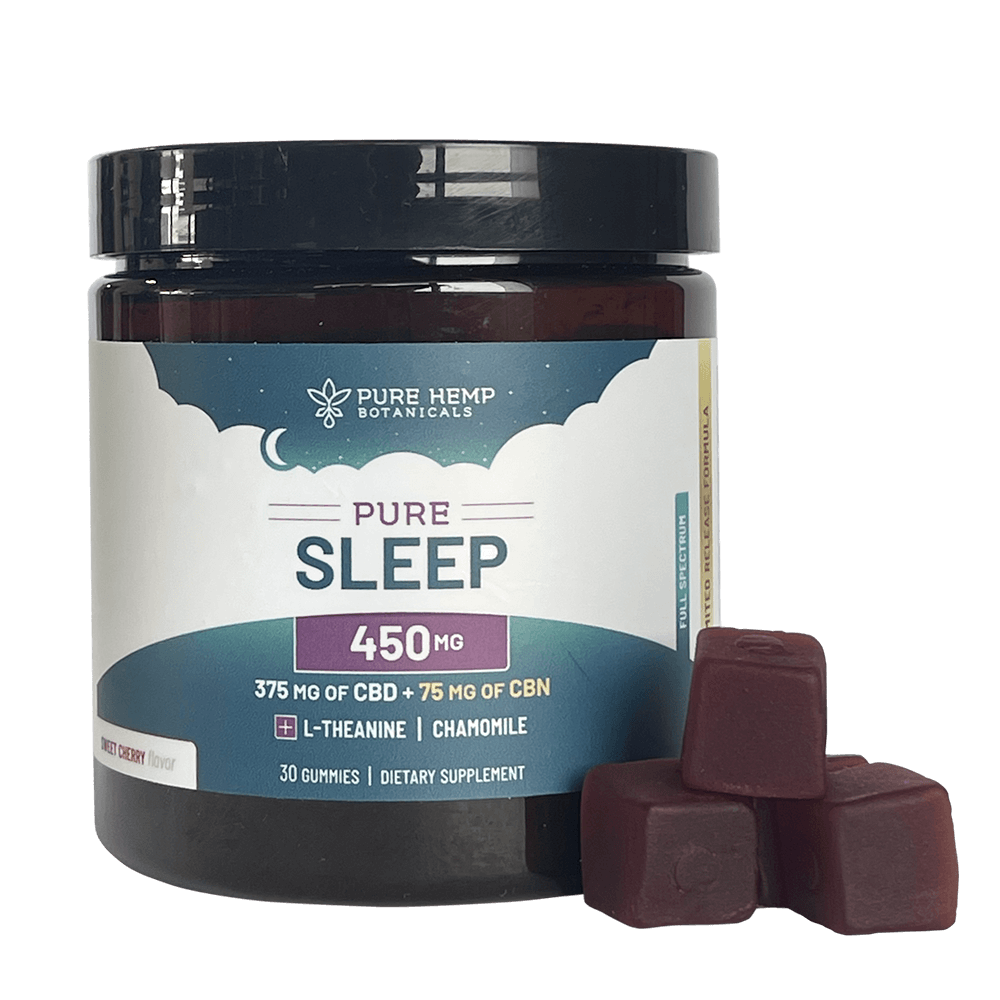 Pure Hemp Botanicals 450mg Pure Sleep Gummies Best Price