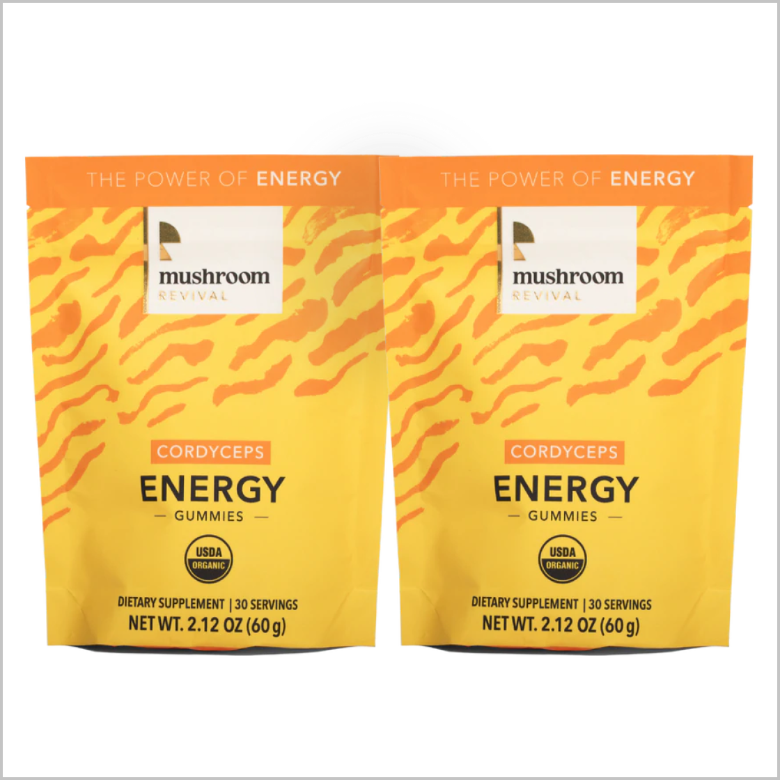 Mushroom Revival Energy Gummies