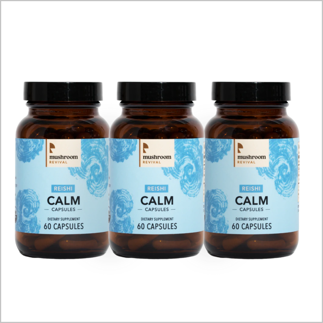 Mushroom Revival Calm Reishi Mushroom Capsules