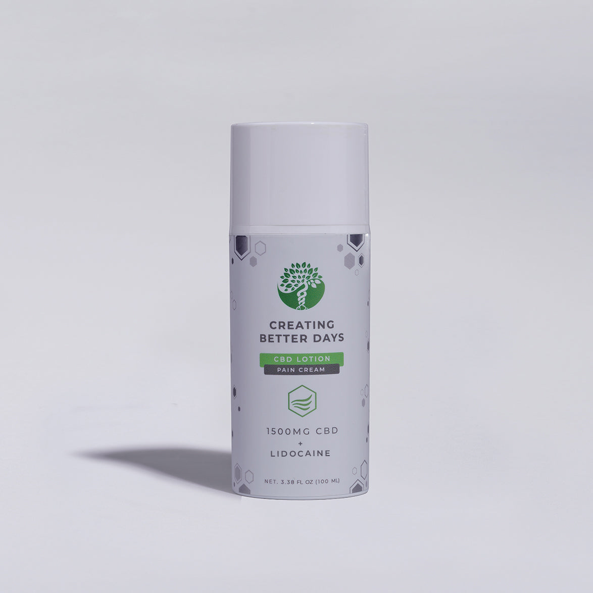 Creating Better Days Relief Cream CBD Lotion 1500 MG with Lidocaine