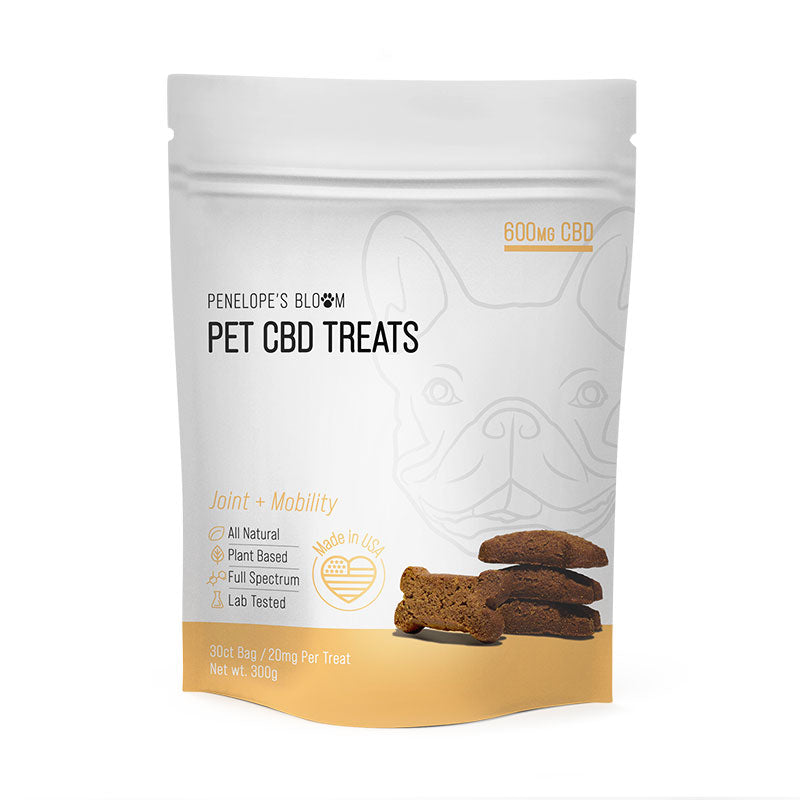 CBD Dog Treats for Joint + Mobility – LARGE DOGS – 600mg