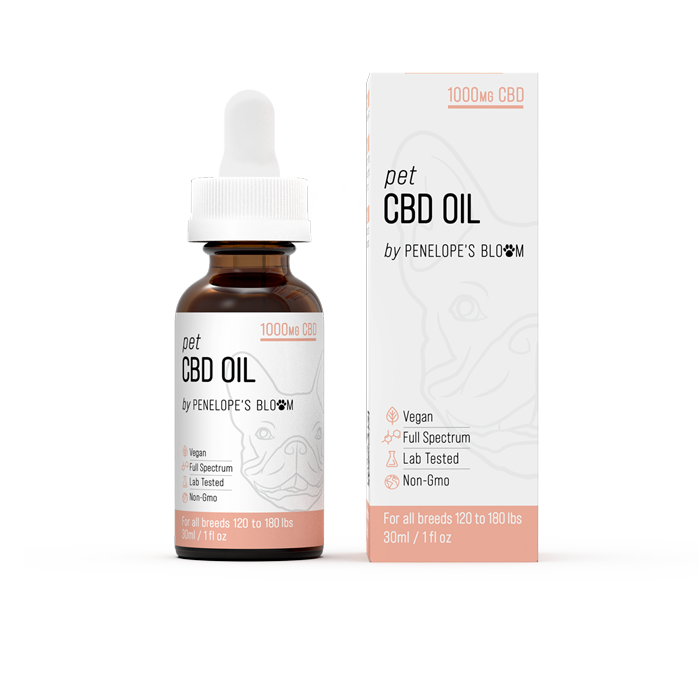 Penelope's Bloom CBD Oil For Dogs 250mg – 1000mg
