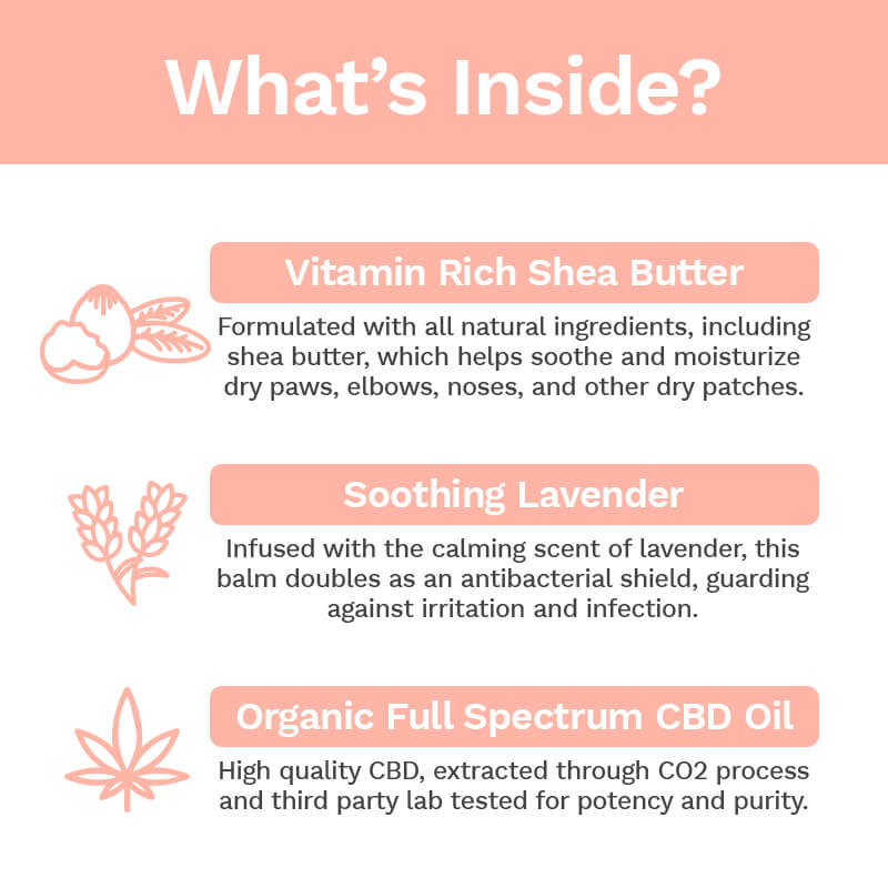 Soothing CBD Pet Balm for Dogs & Cats