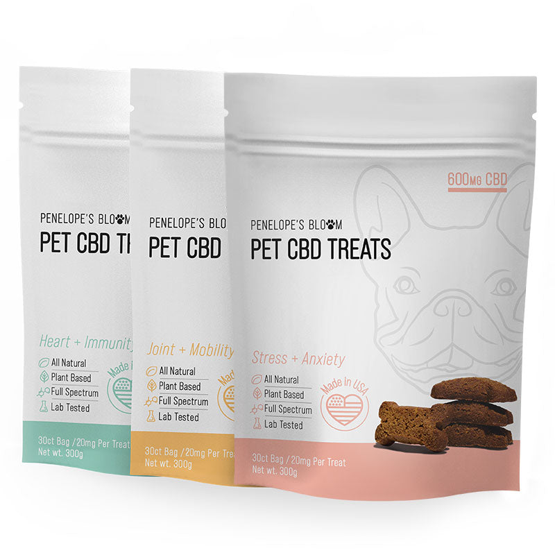 CBD Dog Treats Trio Bundle (3+ Pack Mix & Match)