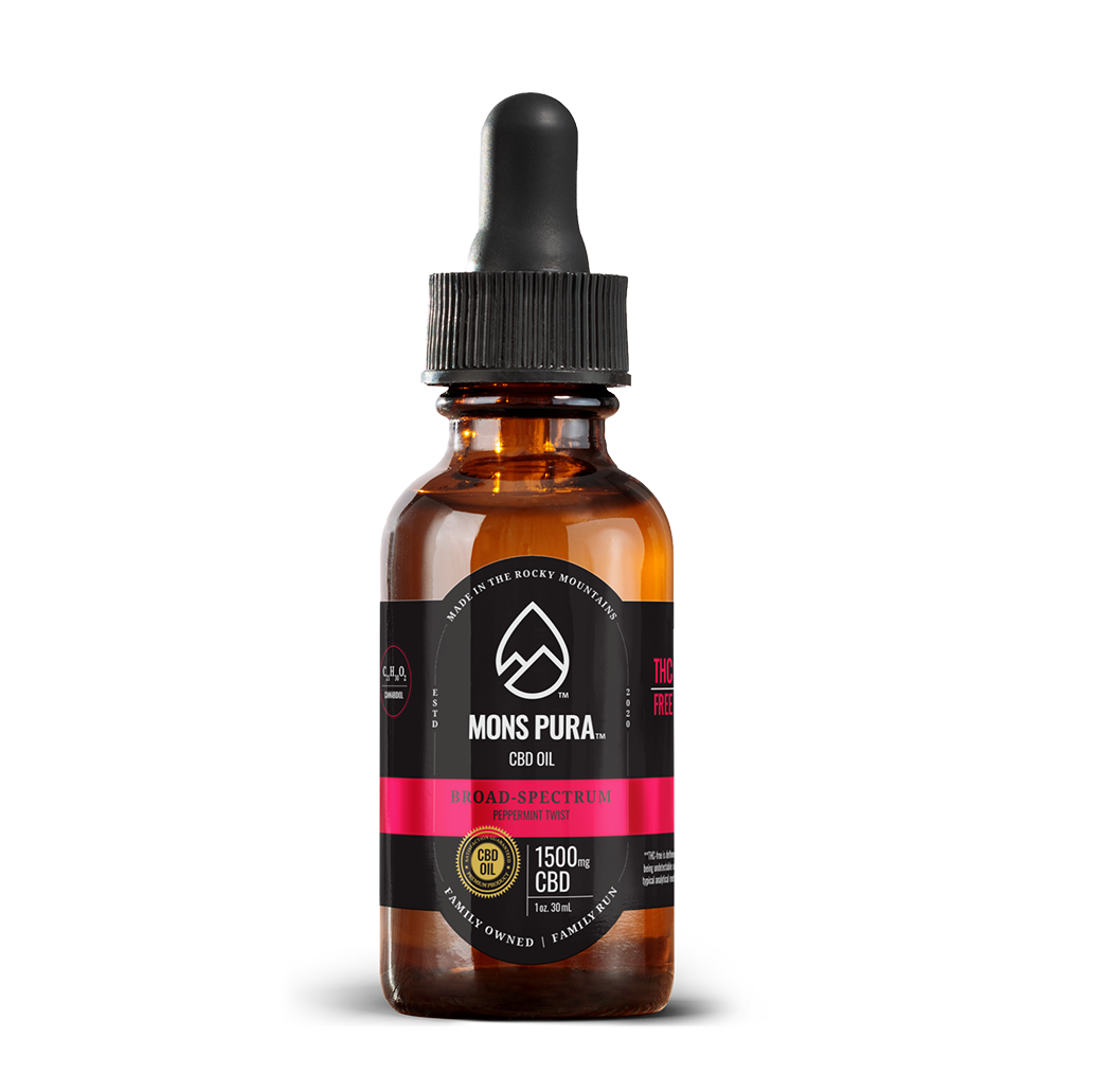 Mons Pura Broad Spectrum 1,500mg Tincture