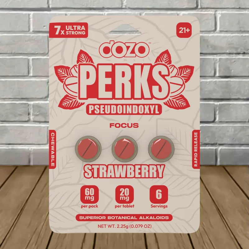 Dozo PERKS Pseudoindoxyl Chewable Tablets Full Case 10ct Best Price
