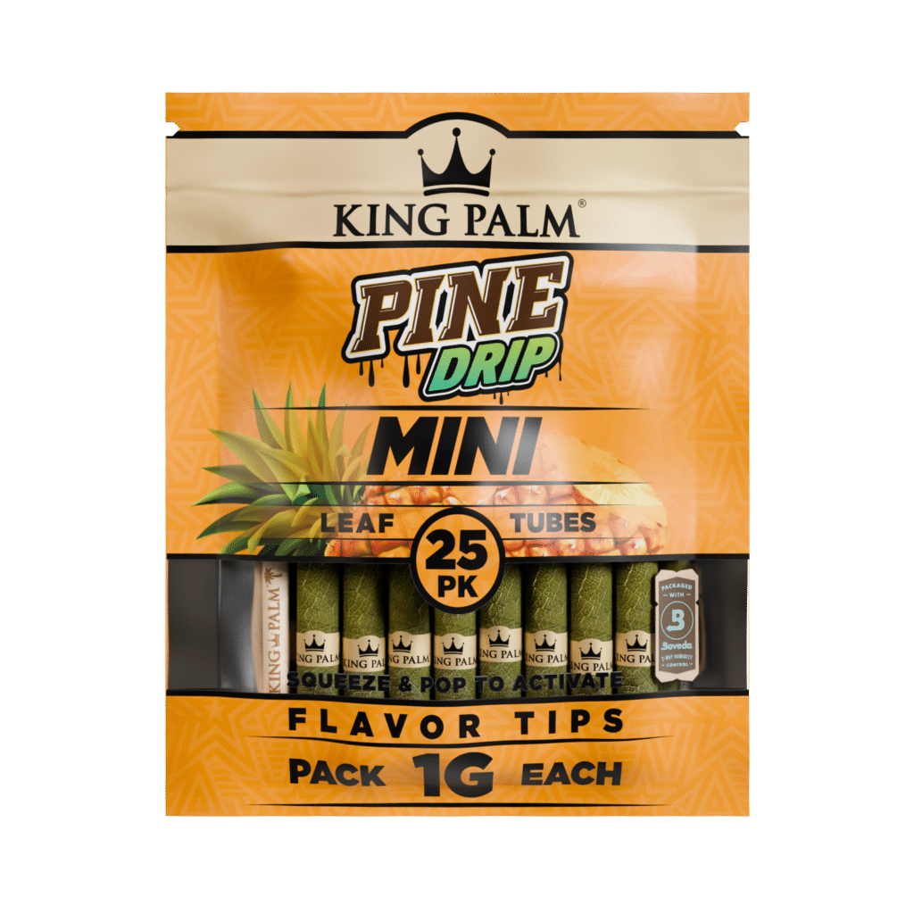 King Palm 25 Mini Rolls – Pine Drip Best Price