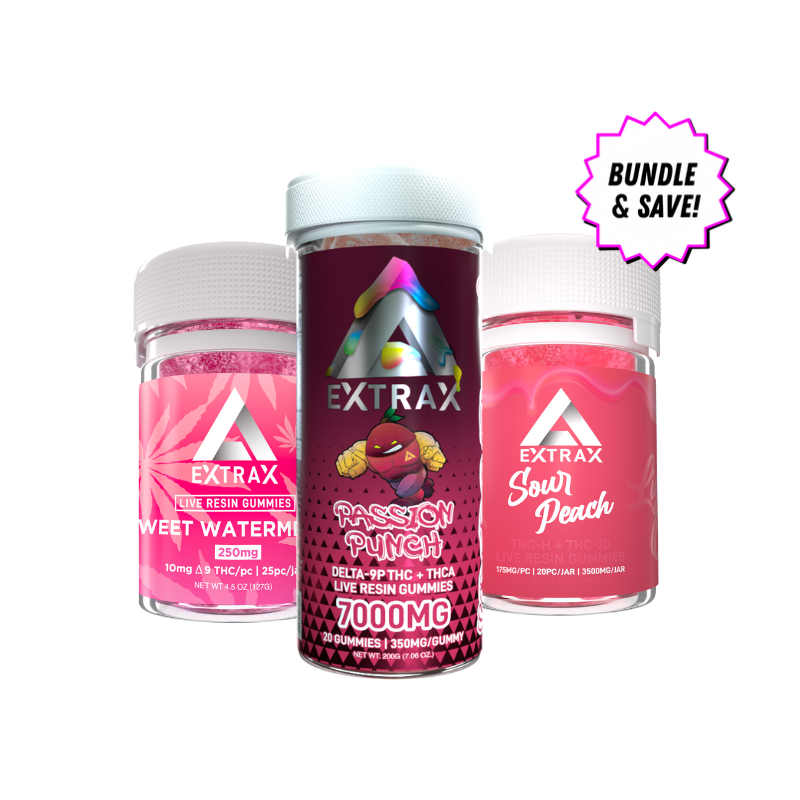 Delta Extrax Gummy Lovers Bundle Best Sales Price - Gummies