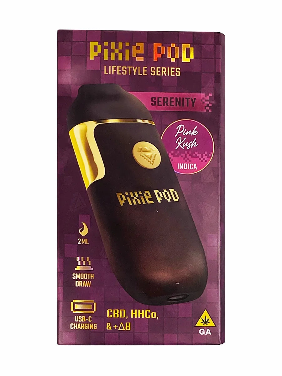 Pink Kush Serenity Pixie Pod Lifestyle Series Disposable Vape 2ml