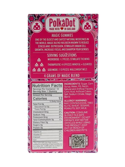 Pink Star PolkaDot Belgian Magic Blend Gummies 4G Best Price