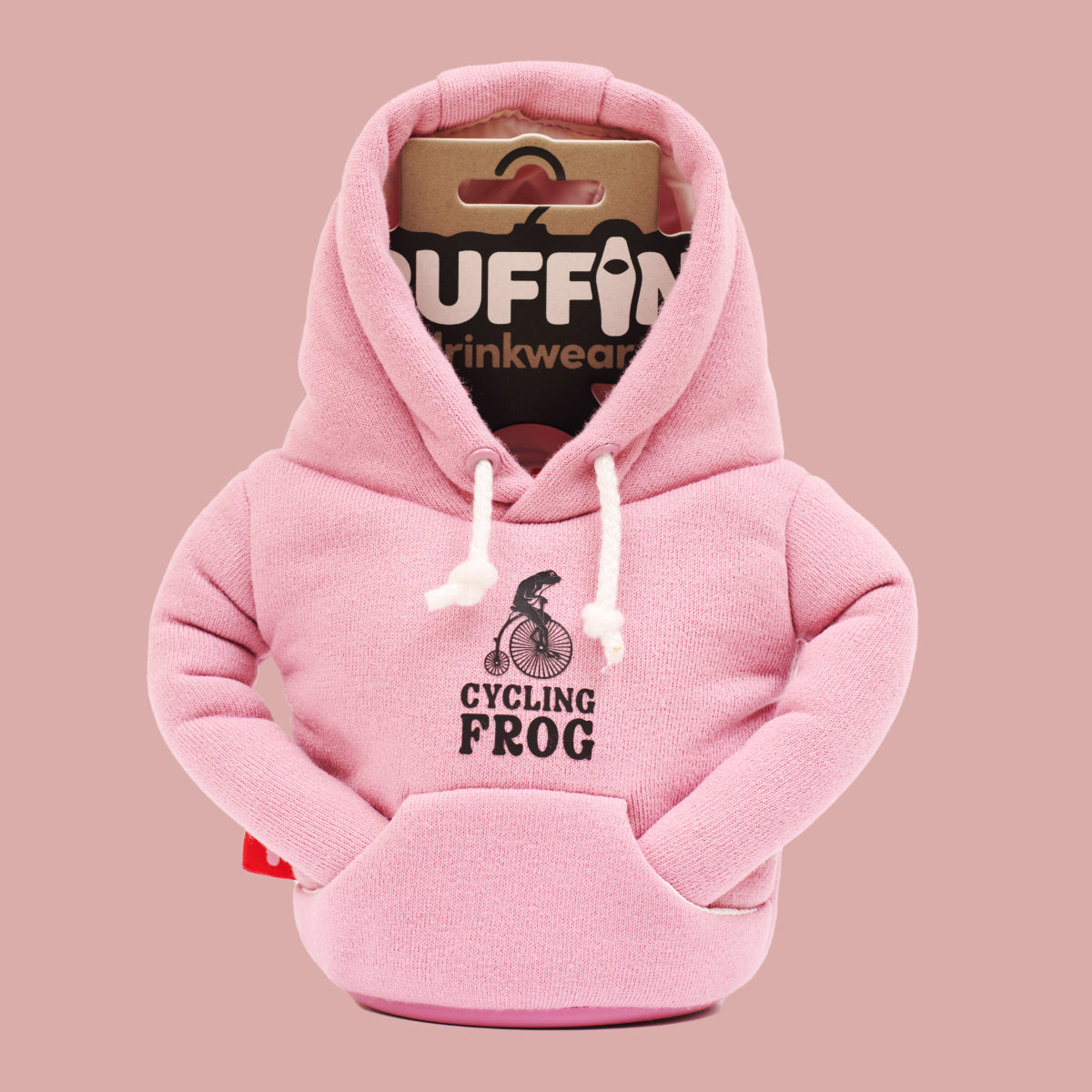 Cycling Frog Stay Chill Hoodie Koozie