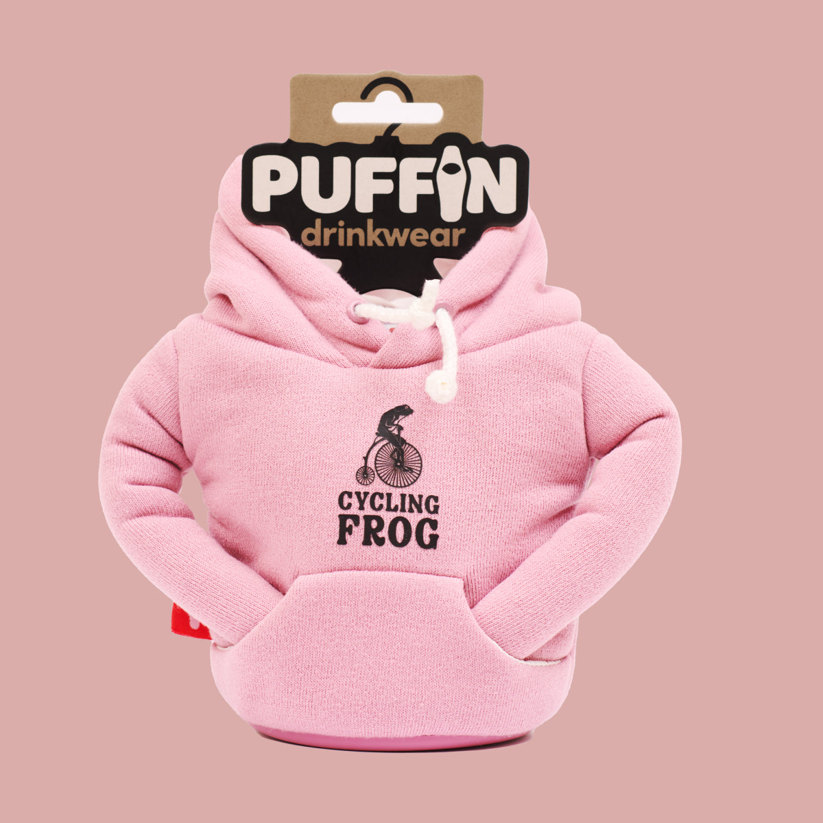 Cycling Frog Stay Chill Hoodie Koozie